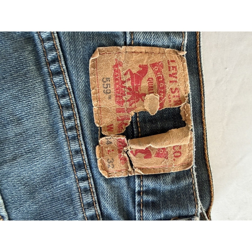 Levi's 500 Series Men's Relaxed Straight Jeans Blue Light Wash Denim 5-Pocket l2